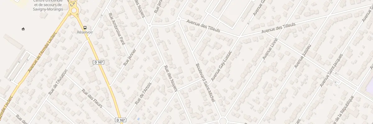 Plan du 81 Bd Saint-Michel à Savigny-sur-Orge