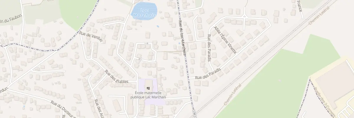Plan du 50B Rue du Lac Marchais à Deuil-la-Barre