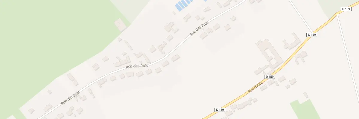 Plan du 1000 Rue des Prés à Blessy