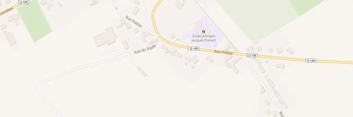 Plan du 54 Rue Pottier à Wardrecques