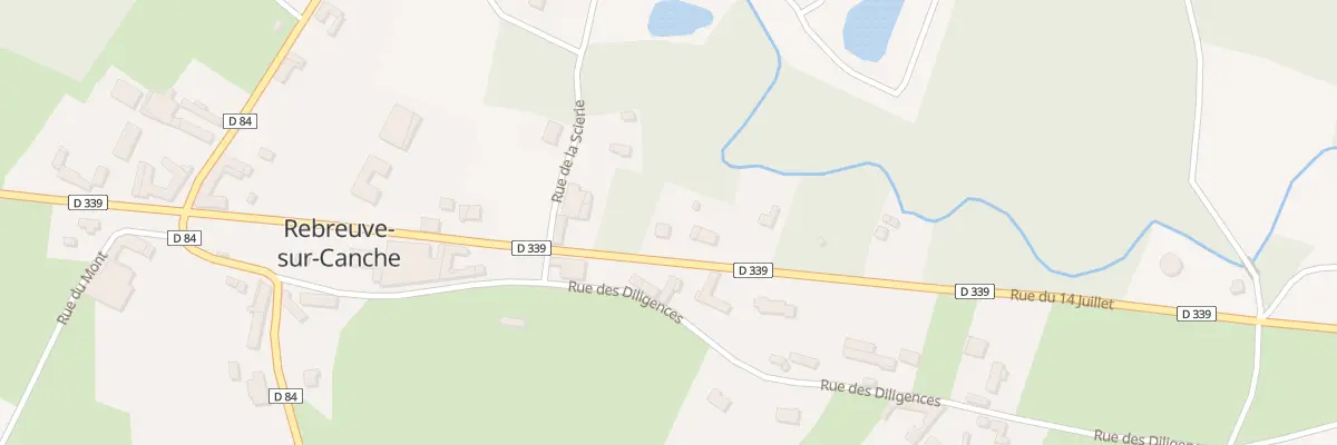 Plan du 41 Rue du Quatorze Juillet à Rebreuve-sur-Canche