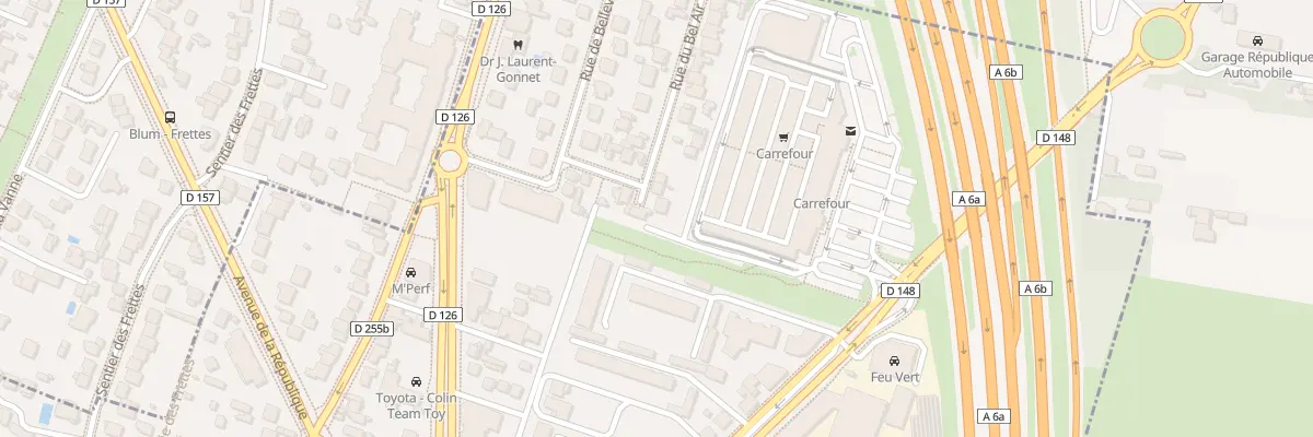 Plan du 2 Rue du Bel Air à L’Haÿ-les-Roses