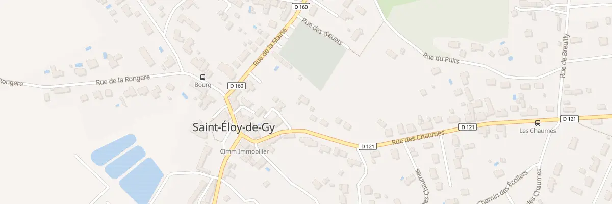 Plan du 7 Rue des Chaumes à Saint-Éloy-de-Gy