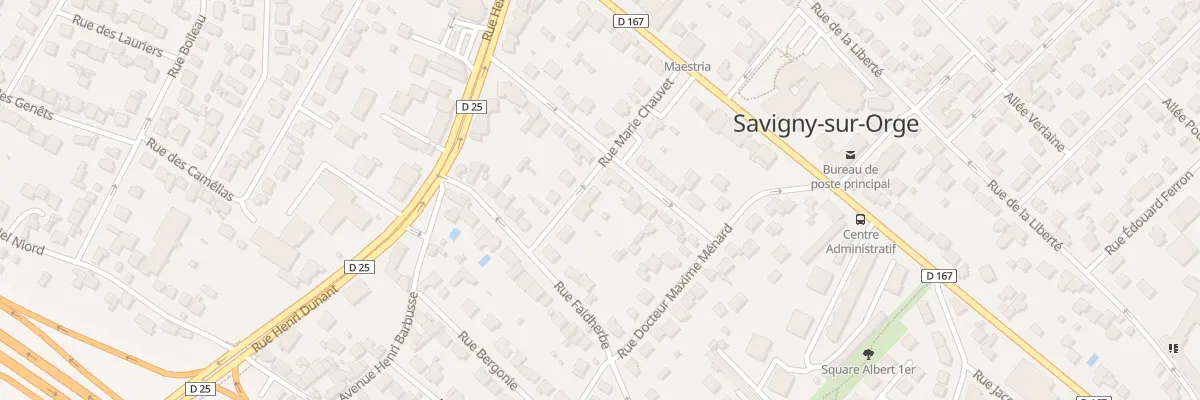 Plan du 8 Rue Marie Chauvet à Savigny-sur-Orge