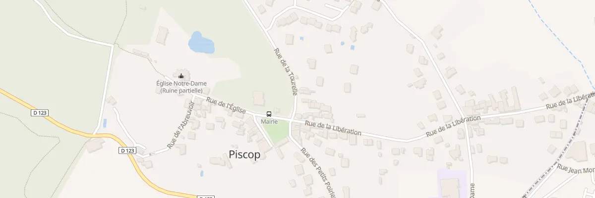 Plan du 4 Rue de la Tourelle à Piscop