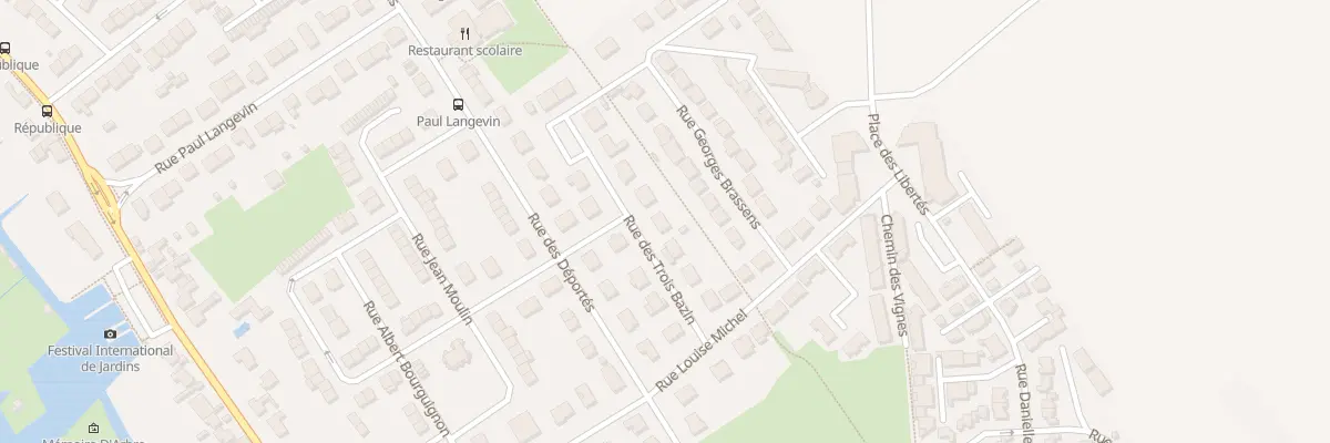Plan du 12 Rue des Trois Bazin à Camon