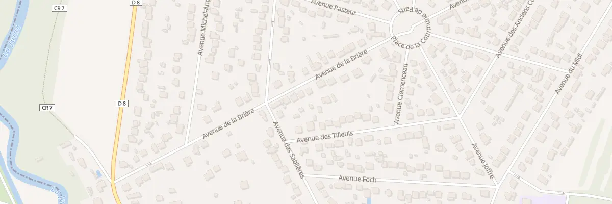 Plan du 11 Av de la Brière à Itteville