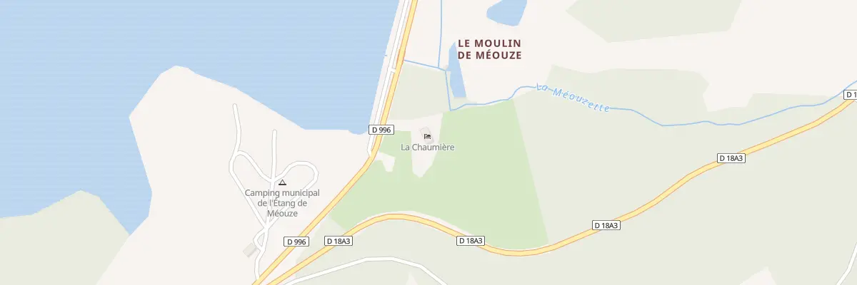 Plan du 5063 L’Etang de Meouze à Saint-Oradoux-de-Chirouze