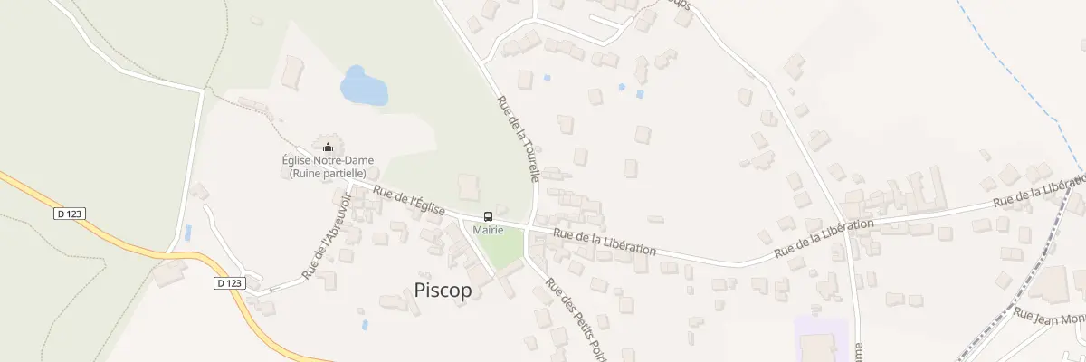 Plan du 4B Rue de la Tourelle à Piscop