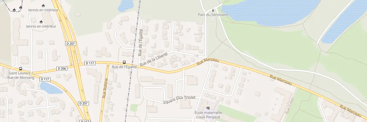 Plan du 5 Rue de la Liberte à Morsang-sur-Orge