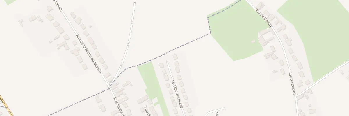Plan du 13 Rue le Clos des Haies à Wardrecques