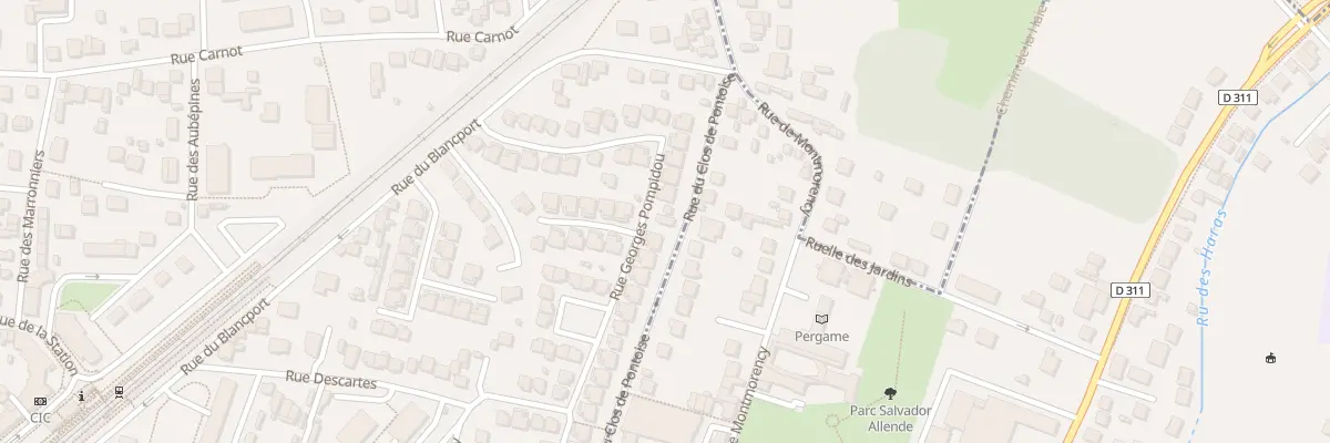 Plan du 29 Rue du Clos de Pontoise à Deuil-la-Barre