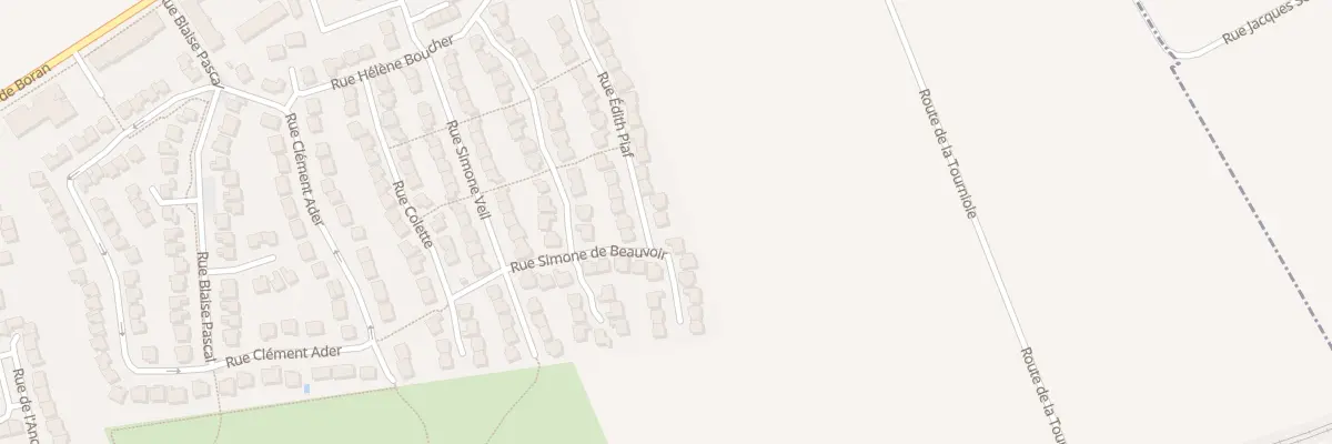Plan du 27 Rue Edith Piaf à Bruyères-sur-Oise