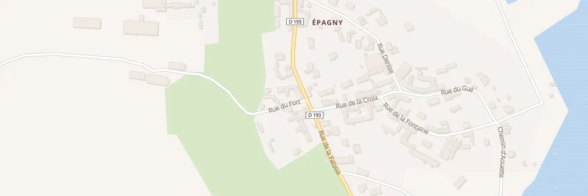 Plan du 24 Rue de la Faloise à Chaussoy-Epagny
