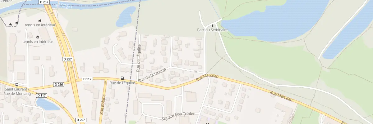 Plan du 8 Rue de la Liberte à Morsang-sur-Orge