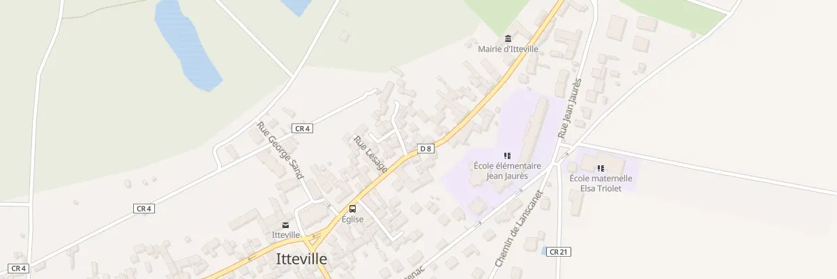 Plan du 81 Rue St Germain à Itteville