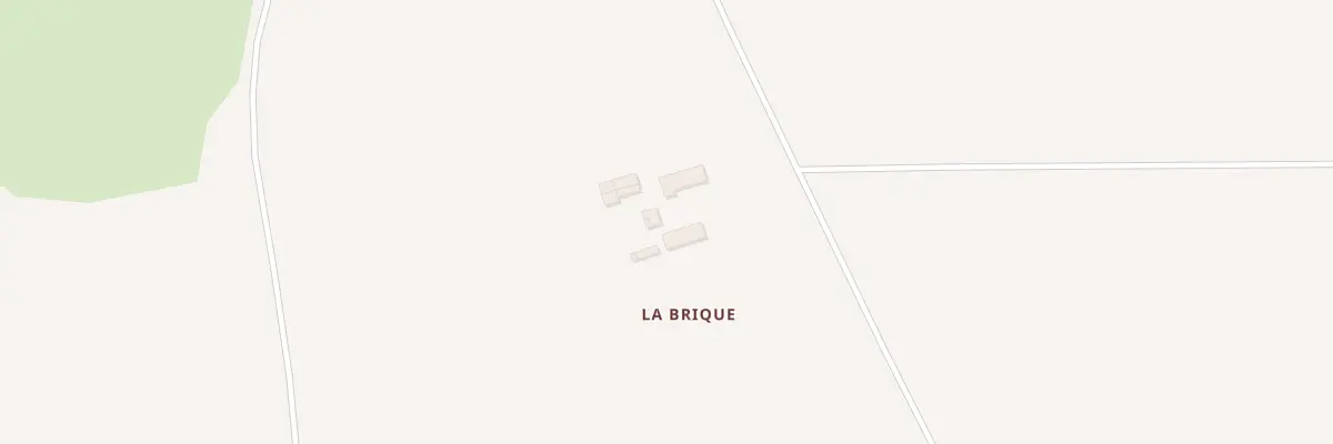 Plan du 1 La Brique à Lussat