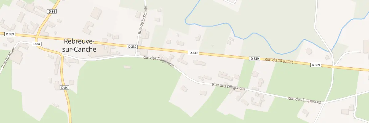 Plan du 48 Rue du Quatorze Juillet à Rebreuve-sur-Canche
