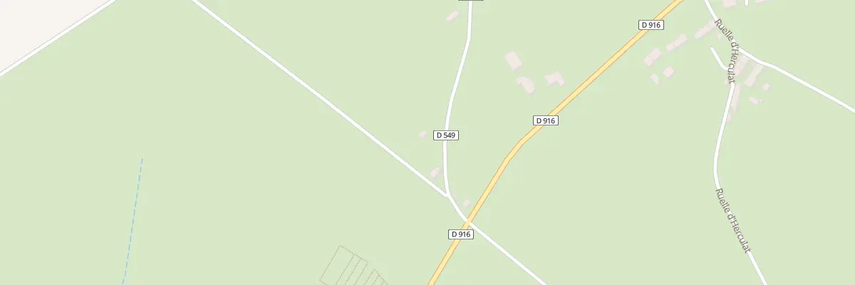 Plan du 5 Herculat à Treignat