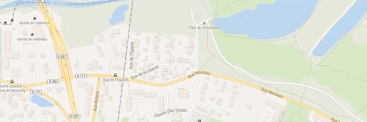 Plan du 6 Rue de la Liberte à Morsang-sur-Orge