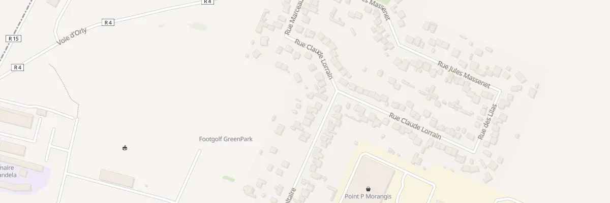Plan du 53 Rue Voltaire à Morangis