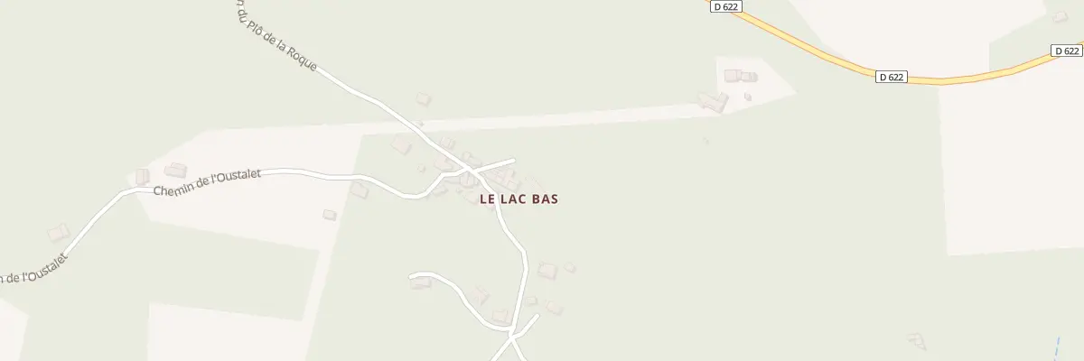 Plan du 45B Che du Plo de La Roque à Burlats