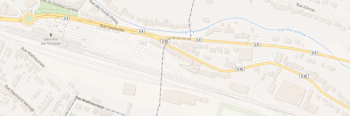 Plan du 14 Rue Faidherbe à Saint-Michel-sur-Ternoise