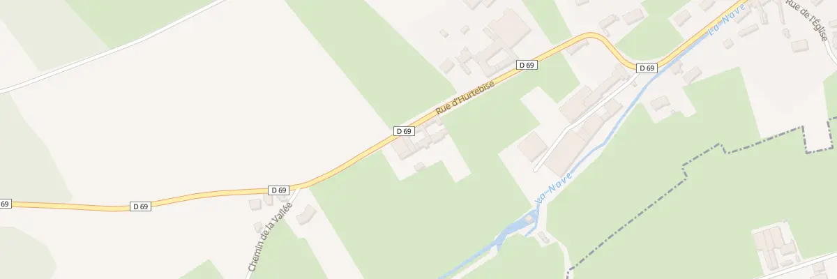 Plan du 19 Rue d’Hurtebise à Fontaine-lès-Hermans