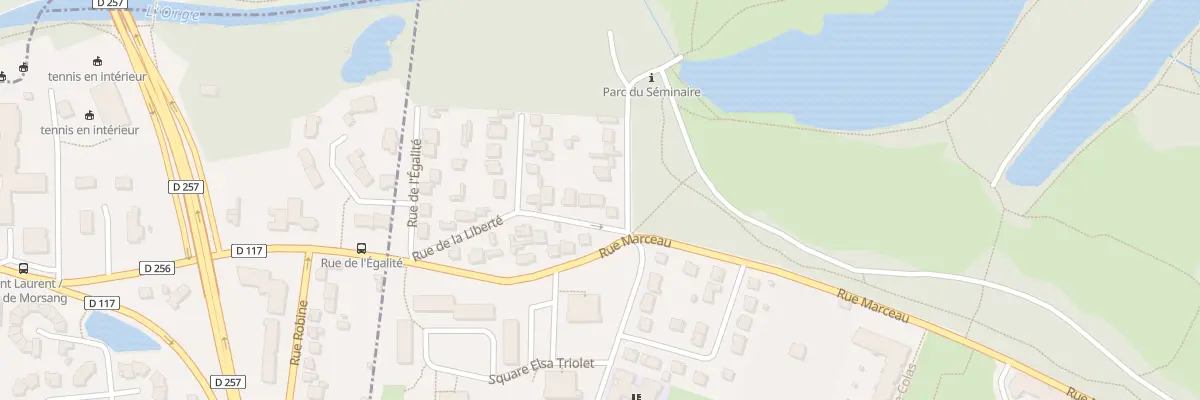 Plan du 4 Rue de la Liberte à Morsang-sur-Orge