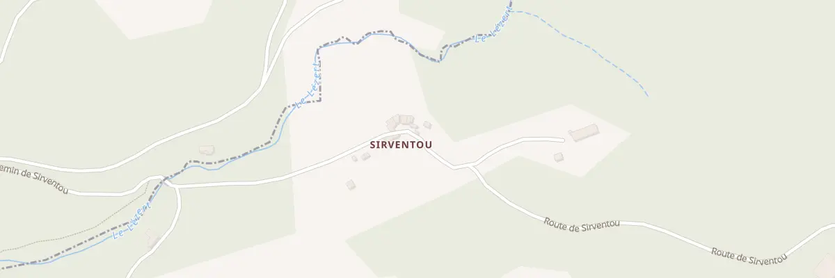 Plan du 310 Rte de Sirventou à Saint-Salvy-de-la-Balme
