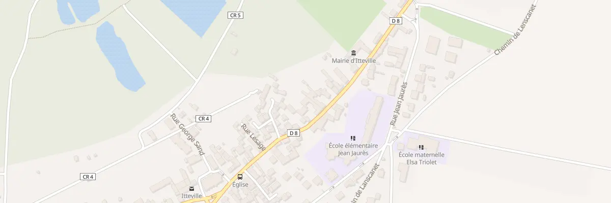 Plan du 91 Rue St Germain à Itteville