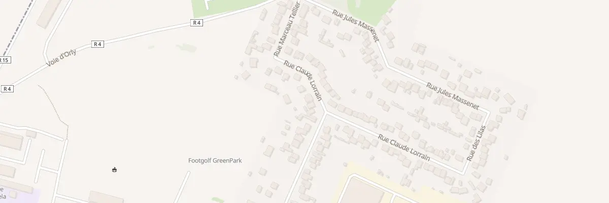 Plan du 16 Rue Claude Lorrain à Morangis