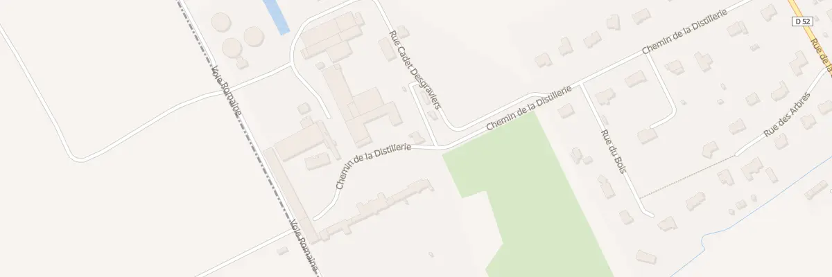 Plan du 21 Che de la Distillerie à Steene