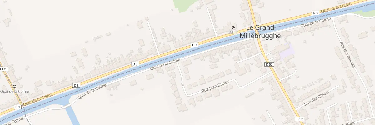 Plan du 6C Quai de la Colme à Steene