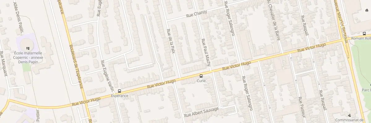 Plan du 2 Rue de la Paix Saint Pol à Dunkerque