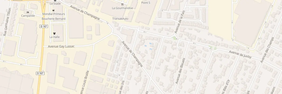 Plan du 21 Av des Iris à Morangis