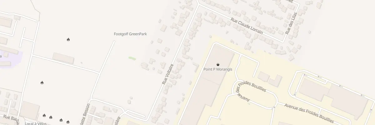 Plan du 36 Rue Voltaire à Morangis
