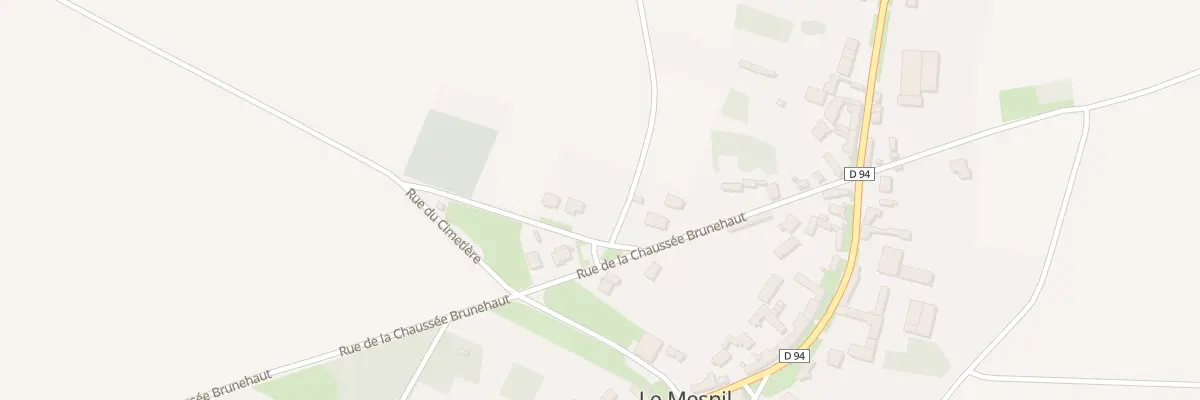 Plan du 1 Rue du Plessier sur Bulles au Mesnil-sur-Bulles