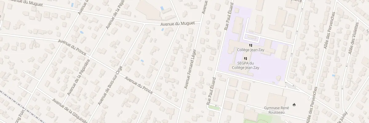 Plan du 24 Av Fernand Leger à Morsang-sur-Orge