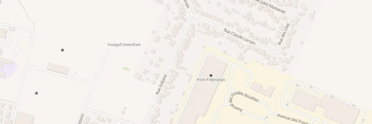 Plan du 42 Rue Voltaire à Morangis