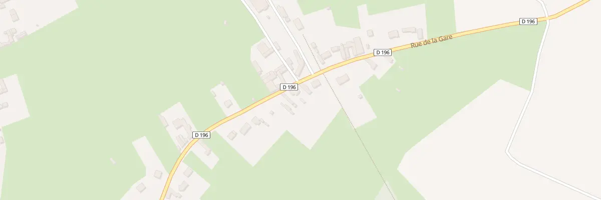 Plan du 13 Rue de la Gare à Bouquemaison
