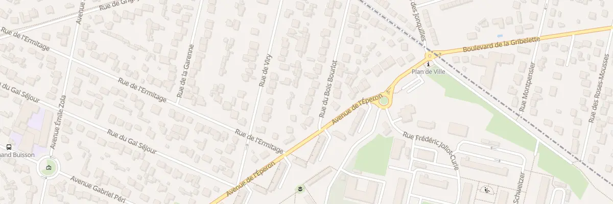 Plan du 5 Rue du Bois Bourlot à Sainte-Geneviève-des-Bois