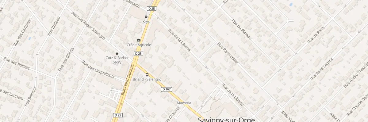 Plan du 65 Rue de la Liberte à Savigny-sur-Orge