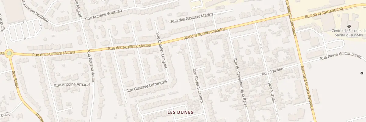 Plan du 209 Rue Roger Salengro St Pol à Dunkerque