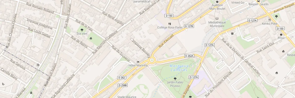 Plan du 34 Rue d’Arcueil à Gentilly