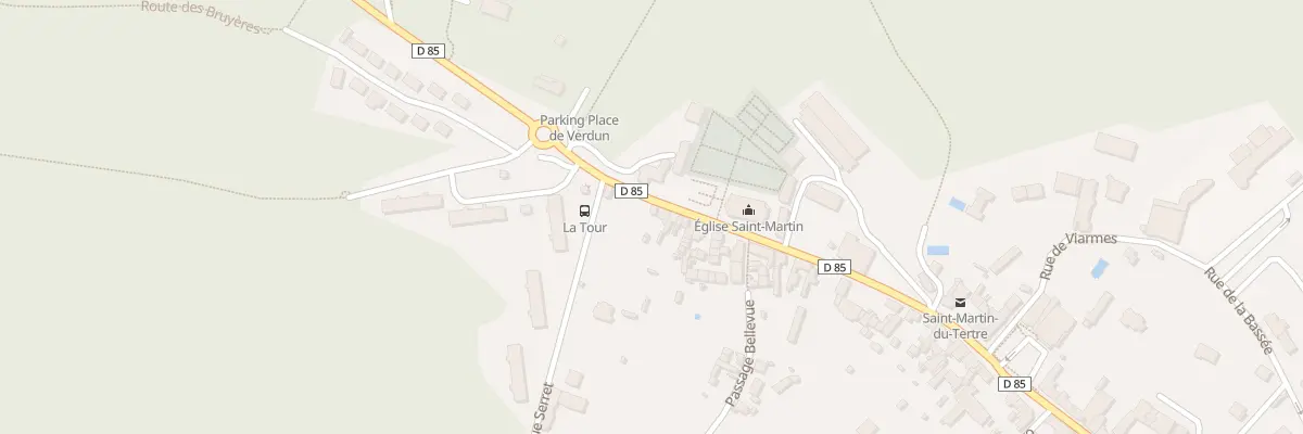 Plan du 79 Rue du Lieutenant Baude à Saint-Martin-du-Tertre