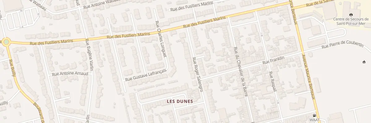 Plan du 203 Rue Roger Salengro Saint Pol à Dunkerque