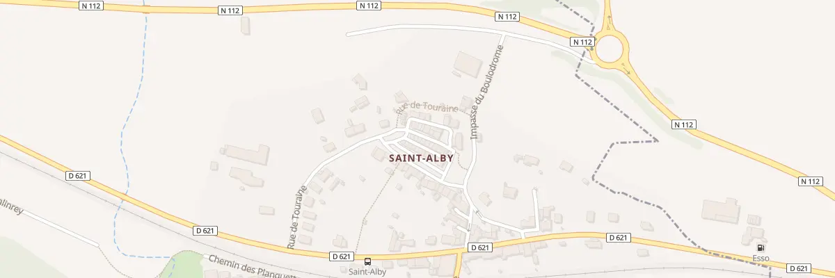 Plan du 11 Rue de Touraine à Aiguefonde