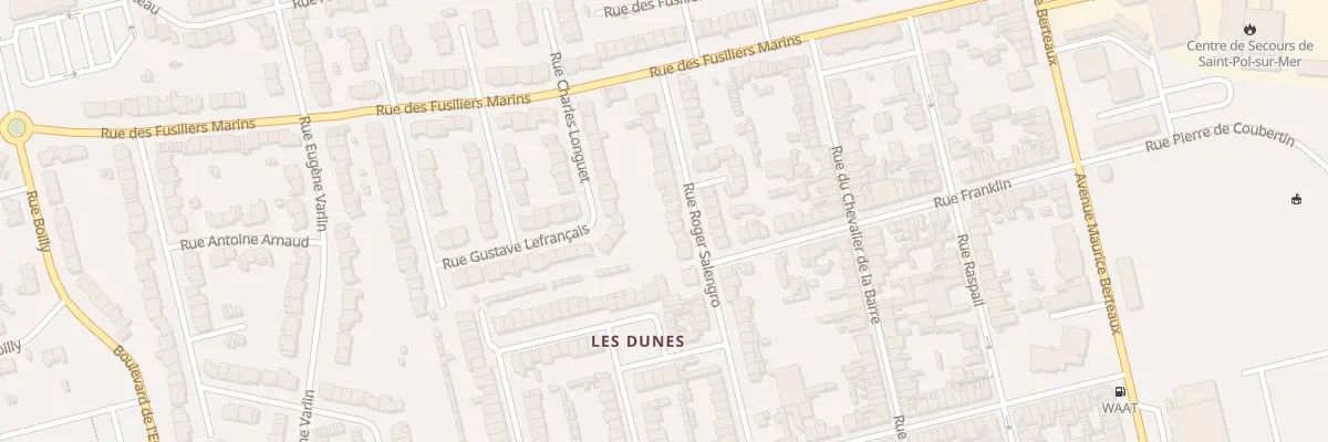 Plan du 199 Rue Roger Salengro St Pol à Dunkerque