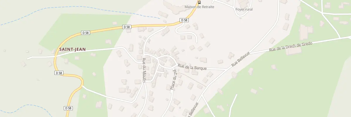 Plan du 11 Rue de La Barque à Lacrouzette